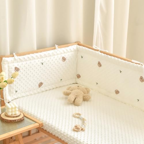 GYCF Safety Bed Guard, Bed Circumference Fall Protection, Bed Rail for Toddlers Kids, Rail Liner Cover Bedside Protection, Cushion Side Protectors Round Surrounds,A01,160x28CM GYCF Safety Bed Guard, Bed Circumference Fall Protection, Bed Rail for Toddlers Kids, Rail Liner Cover Bedside Protection, Cushion Side Protectors Round Surrounds,A01,160x28CM von GYCF