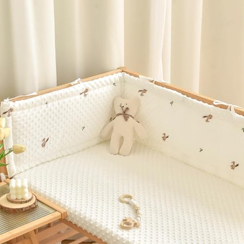 GYCF Safety Bed Guard Cushion, Bed Circumference Fall Protection, Bed Rail for Kids, Rail Liner Cover Bedside Protection, Cushion Side Protectors Round Surrounds,A02,180x28CM GYCF Safety Bed Guard Cushion, Bed Circumference Fall Protection, Bed Rail for Kids, Rail Liner Cover Bedside Protection, Cushion Side Protectors Round Surrounds,A02,180x28CM von GYCF