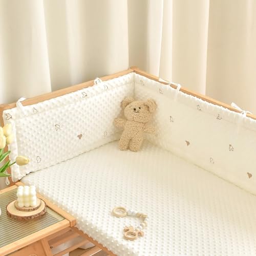 GYCF Safety Bed Guard Cushion, Bed Circumference Fall Protection, Bed Rail for Kids, Rail Liner Cover Bedside Protection, Cushion Side Protectors Round Surrounds,A04,120x28CM GYCF Safety Bed Guard Cushion, Bed Circumference Fall Protection, Bed Rail for Kids, Rail Liner Cover Bedside Protection, Cushion Side Protectors Round Surrounds,A04,120x28CM von GYCF