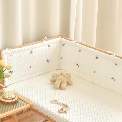 GYCF Safety Bed Guard Cushion, Bed Circumference Fall Protection, Bed Rail for Kids, Rail Liner Cover Bedside Protection, Cushion Side Protectors Round Surrounds,A08,240x28CM GYCF Safety Bed Guard Cushion, Bed Circumference Fall Protection, Bed Rail for Kids, Rail Liner Cover Bedside Protection, Cushion Side Protectors Round Surrounds,A08,240x28CM von GYCF
