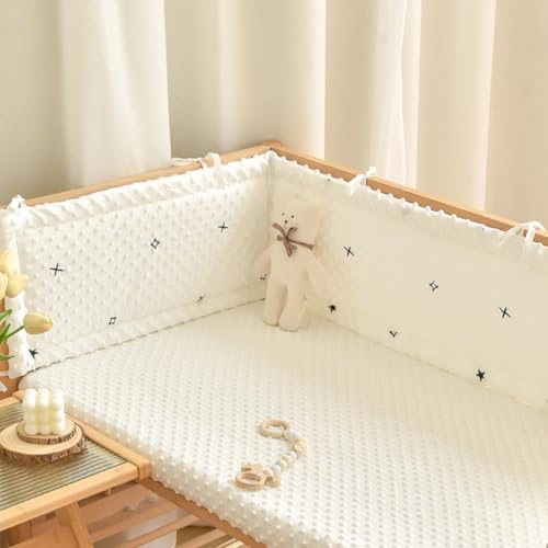 GYCF Safety Bed Guard Cushion, Bed Circumference Fall Protection, Bed Rail for Kids, Rail Liner Cover Bedside Protection, Cushion Side Protectors Round Surrounds,A12,120x28CM GYCF Safety Bed Guard Cushion, Bed Circumference Fall Protection, Bed Rail for Kids, Rail Liner Cover Bedside Protection, Cushion Side Protectors Round Surrounds,A12,120x28CM von GYCF