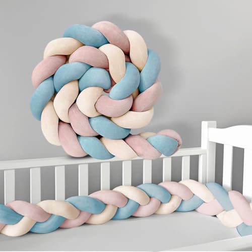 GYCS Baby Kantenschutz, Body Pillow, Seitenschläferkissen, Dekoratives Bettgitter Kissen, Dekoratives Kissen Für Kind Schlafzimmer Sofa Bett Boden, Ideal Zum Verschenken Und Dekorieren,A21,350cm von GYCS