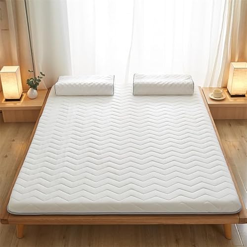 GYCS Japanische Futon Matratze, Bequem Dick, Faltbare Matratze, Aufrollbare Matratze, Tatami-Matte, Dicke, Zusammenklappbare Isomatte, Anwendbar Für Schlafzimmer/Wohnzimmer,Weiß,90x190cm GYCS Japanische Futon Matratze, Bequem Dick, Faltbare Matratze, Aufrollbare Matratze, Tatami-Matte, Dicke, Zusammenklappbare Isomatte, Anwendbar Für Schlafzimmer/Wohnzimmer,Weiß,90x190cm von GYCS