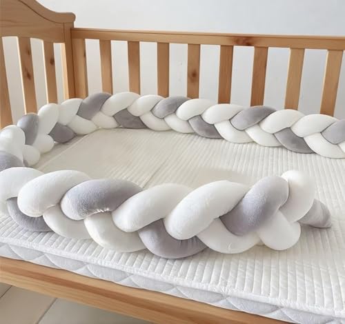 GYCS Kuschelschlange,Kopfschutz Für Wickeltisch,Hautfreundlich Und Atmungsaktiv Bett Rausfallschutz Kinder Für Kind Schlafzimmer Sofa Bett Boden,A07,150cm von GYCS