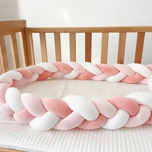 GYCS Kuschelschlange,Kopfschutz Für Wickeltisch,Hautfreundlich Und Atmungsaktiv Bett Rausfallschutz Kinder Für Kind Schlafzimmer Sofa Bett Boden,A14,250cm von GYCS