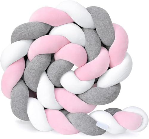 GYCS Nackenrolle, Kopfschutz Für Wickeltisch, Seitenschläferkissen, Vielen Farben Und Größen, Geprüfte ÖKO TEX Qualität, Ideal Zum Verschenken Und Dekorieren,B11,200CM von GYCS