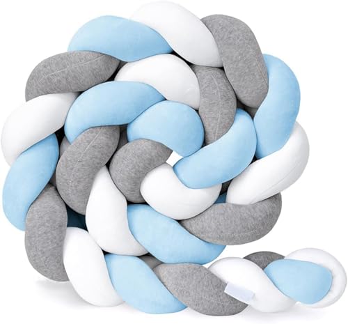 GYCS Nackenrolle, Kopfschutz Für Wickeltisch, Seitenschläferkissen, Vielen Farben Und Größen, Geprüfte ÖKO TEX Qualität, Ideal Zum Verschenken Und Dekorieren,B13,250CM von GYCS