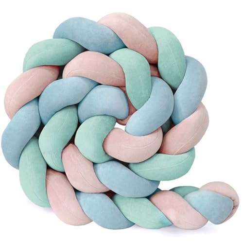GYCS Nackenrolle, Kopfschutz Für Wickeltisch, Seitenschläferkissen, Vielen Farben Und Größen, Geprüfte ÖKO TEX Qualität, Ideal Zum Verschenken Und Dekorieren,B23,200CM von GYCS