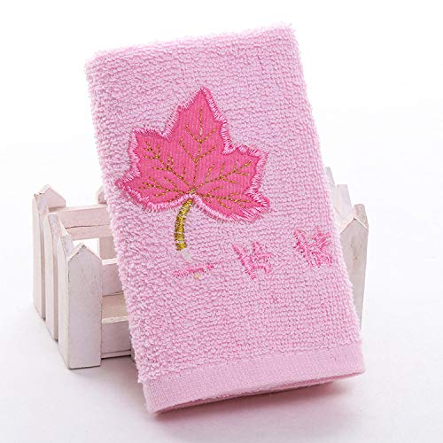 Absorbent Face Towel, Face Towel Haushalt Handtuch Badezimmer Travel Towel Soft Skin Comfort 34X75Cm Hellgrün, GYDHJSSJ, Licht Pink von GYDHJSSJ