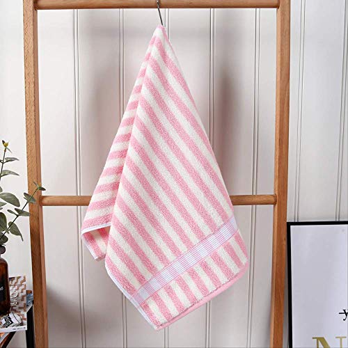 Baumwollhandtücher, Ägyptische Plüsch-Baumwolle Eingedickt Weich Nicht Haare Fallen, Familientücher Handtuch-Geschenk Badezimmer Pool Handtuch Grau, GYDHJSSJ, Pink ist von GYDHJSSJ