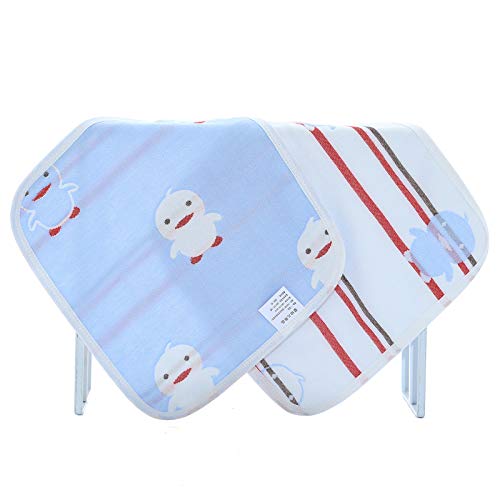 Baumwolltuch, 5 Handtücher, Quadratisches Handtuch Gauze Kindertaschentuch Kinder Kleines Quadratisches Baby Weiche Absorbierende Handtuch Stil 11, GYDHJSSJ, Der Style 2 von GYDHJSSJ
