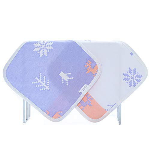 Baumwolltuch, 5 Handtücher, Quadratisches Handtuch Gauze Kindertaschentuch Kinder Kleines Quadratisches Baby Weiche Absorbierende Handtuch Stil 11, GYDHJSSJ, Stil 18 von GYDHJSSJ