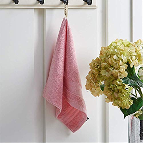 Baumwolltuch Kleines Quadratisches Handtuch Baby Handtuch Schweiß Absorbent Absorbent Handtuch Sport Gym Handtuch Schnell Trockenes Handtuch Dunkelbraun, GYDHJSSJ, Pink ist von GYDHJSSJ