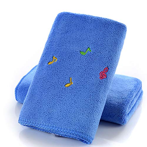 Handtuch-Set, 2 Mikrofaser-Handtücher, Trockenes Haar Handtuch Haushalt Gesicht Handtuch Hand Handtuch Soft Absorbent Dry Fast Dry Towel Bean Blue, GYDHJSSJ, Blau Handtuch-Set, 2 Mikrofaser-Handtücher, Trockenes Haar Handtuch Haushalt Gesicht Handtuch Hand Handtuch Soft Absorbent Dry Fast Dry Towel Bean Blue, GYDHJSSJ, Blau von GYDHJSSJ