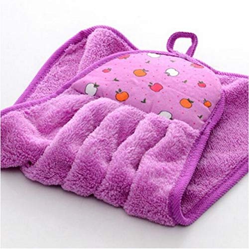 Handtuch-Set, 3 Mikrofaser-Handtücher, Küchentücher Kleine Handtuch-Cartoon Hanging Handtuch-Handtuch für Kinder Soft Style 8, GYDHJSSJ, Der Style 5 von GYDHJSSJ