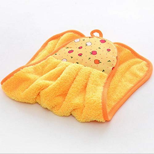 Handtuch-Set, 3 Mikrofaser-Handtücher, Küchentücher Kleine Handtuch-Cartoon Hanging Handtuch-Handtuch für Kinder Soft Style 8, GYDHJSSJ, Der Style 7 von GYDHJSSJ