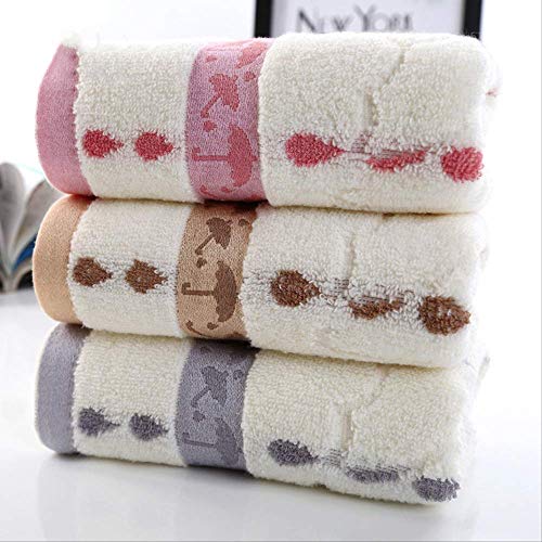 Handtuch-Set, 3Pcs Bamboo Fiber Handtuch, Haushalt Handtuch Badezimmer Pool Handtuch Reisen Fitness Handtuch Absorbent Handtuch Anti-Fading, GYDHJSSJ von GYDHJSSJ
