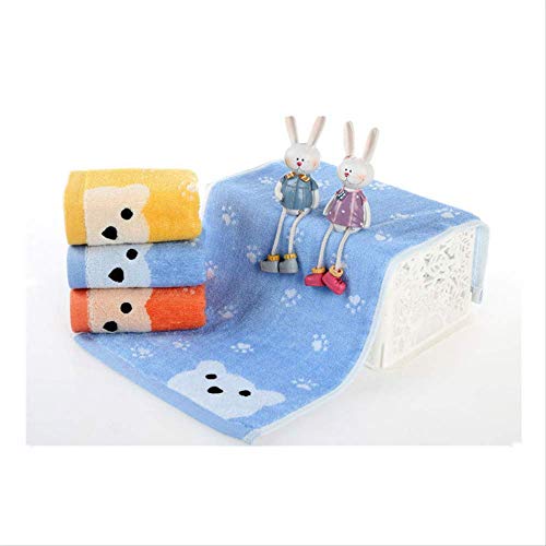 Handtuch-Set, 3Pcs Mikrofaser-Handtuch, Bambus-Faser Soft Haut-Absorbierendes Handtuch Kinder-Handtuch Skoft Handtuch Skofon Antibakteriell, GYDHJSSJ von GYDHJSSJ
