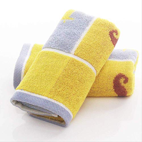 Handtuchset, 2 Baumwollhandtücher, Kinderhandtuch Verdickung Waschbar Absorbierend Weiches Haushaltsgesicht Handtuch Hand Handtuch Rot, GYDHJSSJ, gelb Handtuchset, 2 Baumwollhandtücher, Kinderhandtuch Verdickung Waschbar Absorbierend Weiches Haushaltsgesicht Handtuch Hand Handtuch Rot, GYDHJSSJ, gelb von GYDHJSSJ