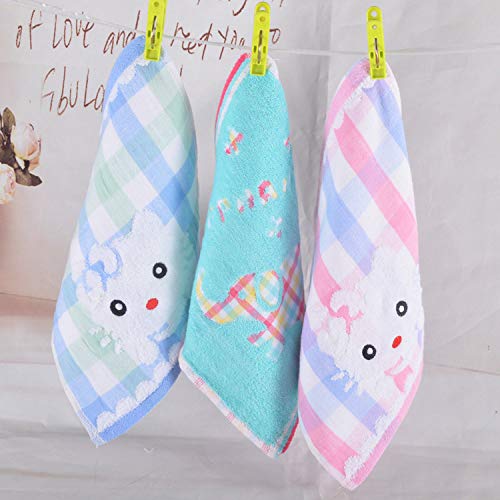 Handtuchset, 3 Baumwolltücher, Kindergarten Handtuch Platz Handtuch Haushalt Handtuch Soft Absorbent Handtuch Stil 3, GYDHJSSJ, Stil 4 von GYDHJSSJ