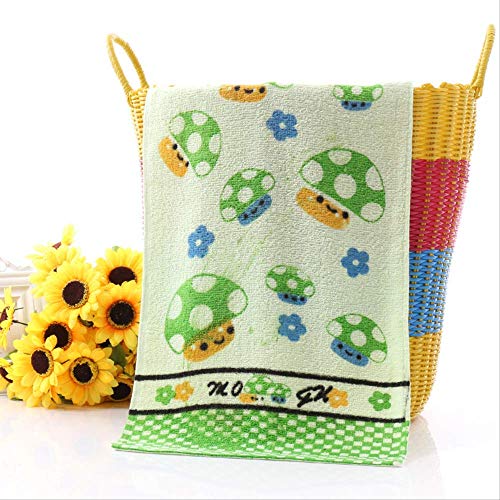 Handtuchset, 4 Baumwollhandtücher, Bedrucktes Badezimmer Reisetuch Haushalt Gesicht Handtuch Reinigung Handtuch Absorbent Handtuch, GYDHJSSJ von GYDHJSSJ