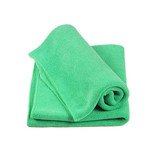 Handtücher Set, 2 Mikrofaser Handtuch, 22 * 22Cm Gesicht Haar Sauber Auto Handtuch Tuch Weich und Absorbierend Orange, GYDHJSSJ, grün Handtücher Set, 2 Mikrofaser Handtuch, 22 * 22Cm Gesicht Haar Sauber Auto Handtuch Tuch Weich und Absorbierend Orange, GYDHJSSJ, grün von GYDHJSSJ
