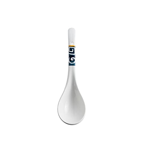 Ladle Spoon Ceramic Ramen Spoons Geschirr Zum Servieren von Küchenutensilien Porzellansuppe Ladle Essgeschirr Tee Dessert Großer Löffel (C), GYDHJSSJ, c von GYDHJSSJ