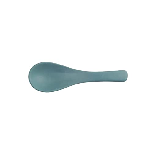 Ladle Spoon Ceramic Soup Spoon Tableware Eating Spoon Creative Spoons Kitchen Cooking Utensil Tool Teelöffel Catering für Kicthen (Grau), GYDHJSSJ, grün von GYDHJSSJ