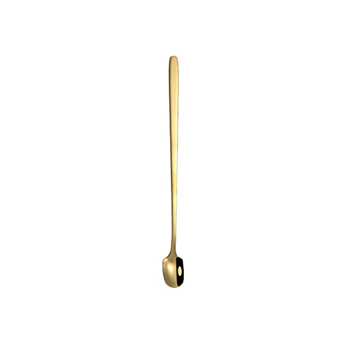 Ladle Spoon Edelstahl Kaffee Tee Rührlöffel Long Handle Ice Cream Dessert Löffel Löffel Bar Tools Küche Zubehör (Silber, 2Pcs), GYDHJSSJ, silver, 2 PCs von GYDHJSSJ