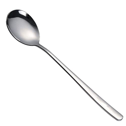 Ladle Spoon Edelstahl Löffel mit Langem Griff Eislöffel Kaffee Löffel Tee Home Kitchen Tableware Löffel, GYDHJSSJ von GYDHJSSJ