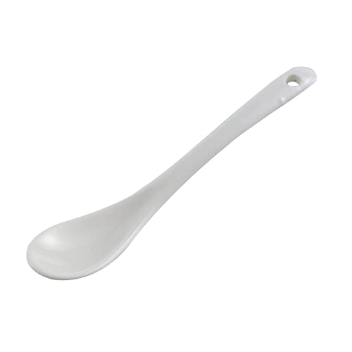 Ladle Spoon Large/Small Ceramic Porcelain Melamine Spoons Kitchen Tea Coffee White Spoons Sugar Dessert Spoon Kitchen Tool (Melamine Random)(Küchenwerkzeug aus Keramik Porzellan Melamin Löffel Tee K von GYDHJSSJ
