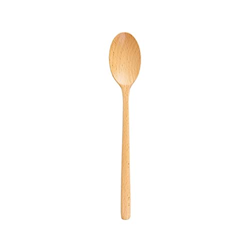 Ladle Spoon Wood Cutlery Set Chopsticks Spoon Set Eating Mixing String Handle Cooking Utensil Tools Soup-Teaspoon Tableware (1Pcs)(Deutsche Ausgabe), GYDHJSSJ, 1pcs sein von GYDHJSSJ