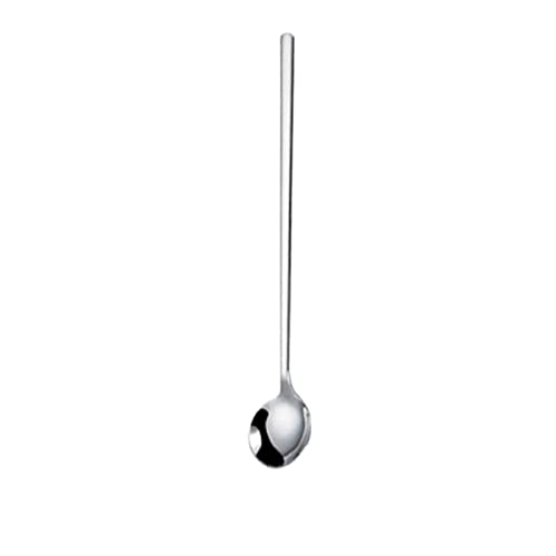 Tea Spoons Coffee Spoons Long Handle Spoons Eisige Teelöffel Edelstahl Coffee Bar Tea Spoons Long Teelöffel Cocktail Löffel für, GYDHJSSJ von GYDHJSSJ