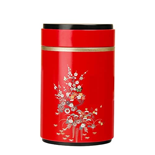 Tee Kaffee Zucker Kanister Runde Weißblech Zinn Sealed Tee Container Tee Kann Tee-Boxen zu Wählen Geeignet für Tee Snacks Tee Match Drop Shipping, GYDHJSSJ von GYDHJSSJ