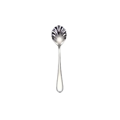 Teelöffel Creative Shell Shape Edelstahl Löffel Teelöffel Teelöffel Kaffeelöffel Eiscreme Zucker Dessert Löffel Geschirr Küchenzubehör, GYDHJSSJ von GYDHJSSJ