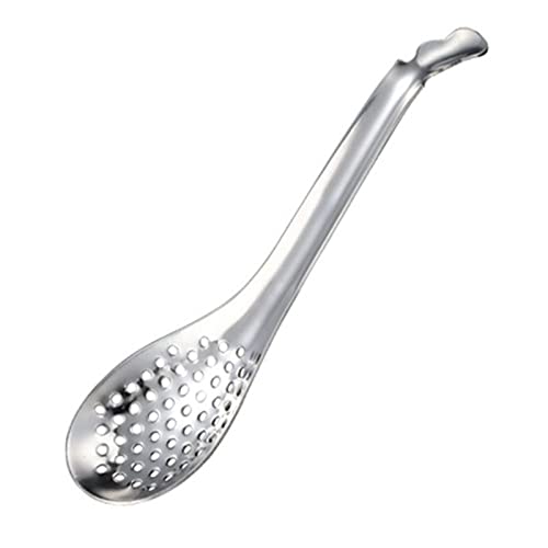 Teelöffel Kaviar Löffel Hot Pot Löffel Filter Löffel mit Langem Griff Vintage Teelöffel Schaufel Set Kleine Löffel Werkzeuge, GYDHJSSJ von GYDHJSSJ