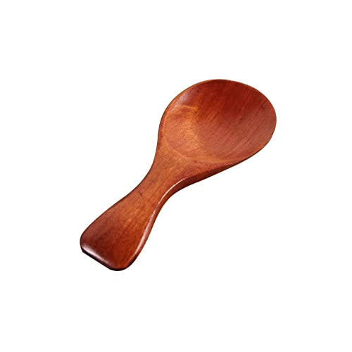 Teelöffel Kleine Mini Holz Löffel Kurzer Griff Milchpulver Löffel Holz Gewürz Mahlzeiten Geschirr Küche Zubehör, GYDHJSSJ von GYDHJSSJ