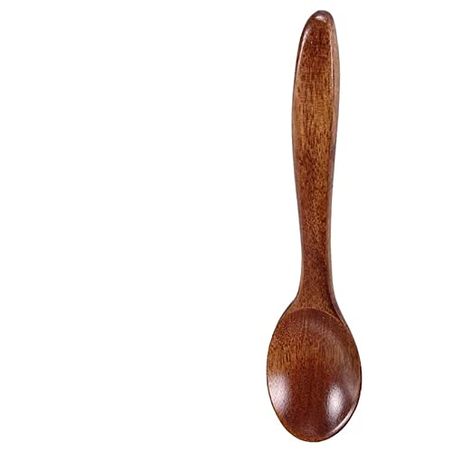 Teelöffel Natürliches Holz Löffel Bambus Kochen Utensil Kaffee Küche Teelöffel Geschirr Zubehör Einfache Stil für Eazy Life, GYDHJSSJ von GYDHJSSJ