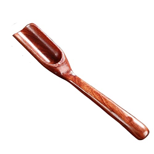 Teelöffel Tee Zubehör Chinese Kongfu Holz Retro Style Natural Tea Scoop Zarte Löffel Portable Teelöffel, GYDHJSSJ von GYDHJSSJ