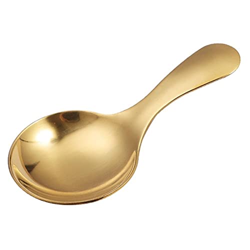 Teelöffel Teelöffel Dekorative Löffel Blickfang Food Grade Komfortabel zu Greifen Eis Löffel Geschirr Küche, GYDHJSSJ von GYDHJSSJ