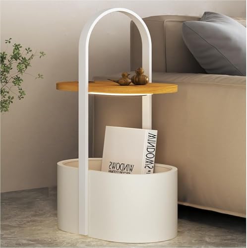 Einzigartiger Nachttisch mit Ladestation, kabellosem Lade-Nachttisch, intelligenter Nachttisch, Beistelltisch, Schlafzimmer, Couchtisch, modernes Schlafzimmermöbel, mit verstellbaren LED-Lichtern und Einzigartiger Nachttisch mit Ladestation, kabellosem Lade-Nachttisch, intelligenter Nachttisch, Beistelltisch, Schlafzimmer, Couchtisch, modernes Schlafzimmermöbel, mit verstellbaren LED-Lichtern und von GYDUHYE