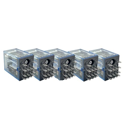 5PCS MY4NJ relay HH54P MY4N-J 14 Pin AC/DC 12V 24V 36V 48V 110V 220V 380V Relay Intermediate Relay GYEWRIVMO(DC,12V) von GYEWRIVMO