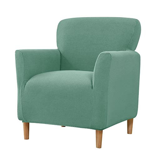 Sofa Überwürfe Sofabezug, Sofahusse Sofa Abdeckung Hussen Wannensesselhussen | Accent Stuhlhussen Mit Armlehnen | Lounge Tub Sessel Stuhl Schonbezug (07# PEA Green) von GYHH