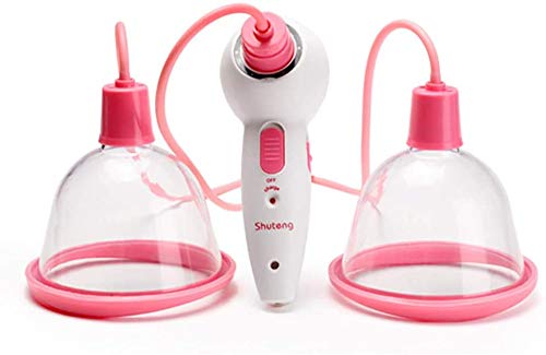 GYLEJWH Elektrische Brust Massager Verbessern Und Vergrössern Brustmassage Wärmetherapie Vakuumpumpe Tasse Brust Massager Weibliche Brust Massagermaschine von GYLEJWH