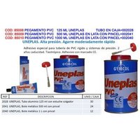 Gymcol - PVC-Kleber 125 ml Uneplas Tube 002028 von GYMCOL