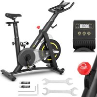 Gymrex - Stationäres Spinning-Heimtrainer 13 kg lcd GR-MG13 Gymrex - Stationäres Spinning-Heimtrainer 13 kg lcd GR-MG13 von GYMREX