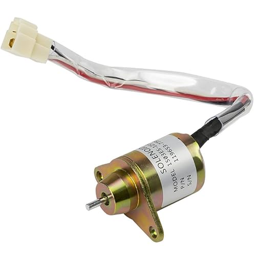 GYOUZA 12 V New Fuel Shutdown Shut Off Solenoid for Woodward for Yanmar for John for Deere for Tractor 1503ES-12S5SUC5S SA-5213 119653-77950 von GYOUZA