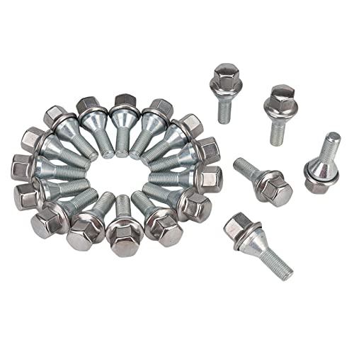 GYOUZA 20 Stück Auto-Radbolzen 611-005 for Jeep for Renegade for Cherokee Compass von GYOUZA