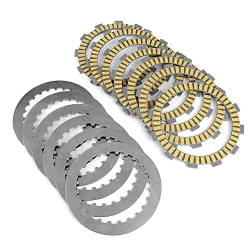 GYOUZA Motorrad-Kupplungs-Reibscheiben-Kit for Honda CR125R CR 125R 125 R 1986-1999 22321-KA3-710 22201-KS6-700 for Zubehör von GYOUZA