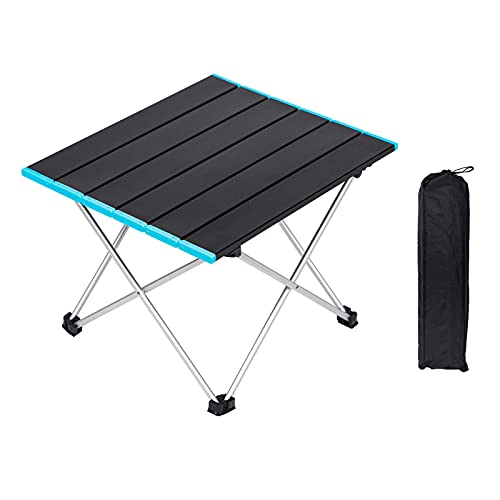 GYPWAN Campingtisch Klapptisch, Camping Aluminium Klapptisch Camping Tisch Faltbarer Picknick-Tisch Tragbarer Gartentisch für Camping Picknick Kochen Garten Wandern Reisen,M von GYPWAN
